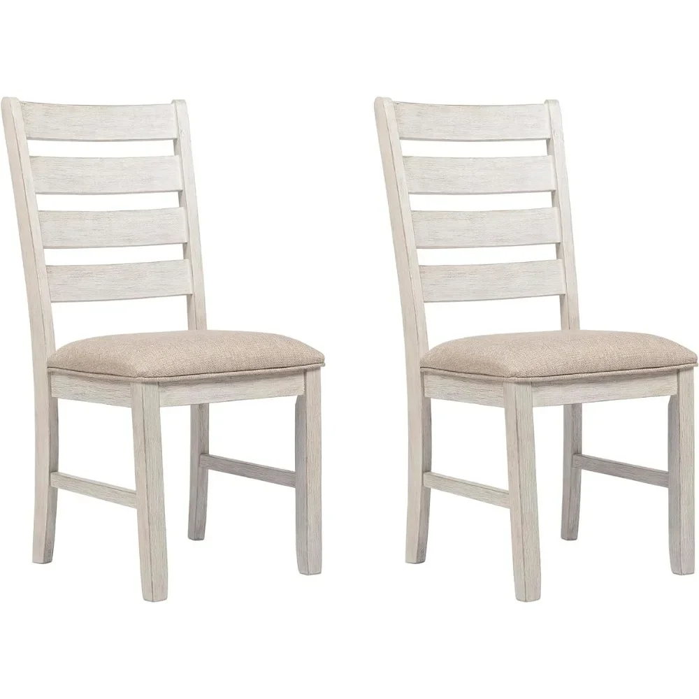20-дюймовый стул для столовой в современном фермерском доме, белые стулья для кухонной мебели, элитная мебель для дома - 0