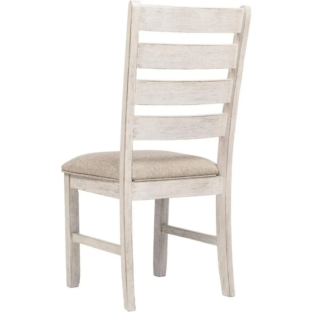 20-дюймовый стул для столовой в современном фермерском доме, белые стулья для кухонной мебели, элитная мебель для дома - 2
