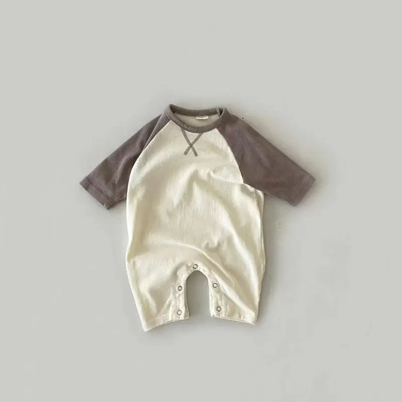 2023 Новый детский комбинезон с длинными рукавами, хлопковый свободный повседневный комбинезон для новорожденных, весенне-осенний комбинезон для мальчиков и девочек, одежда для малышей - 4