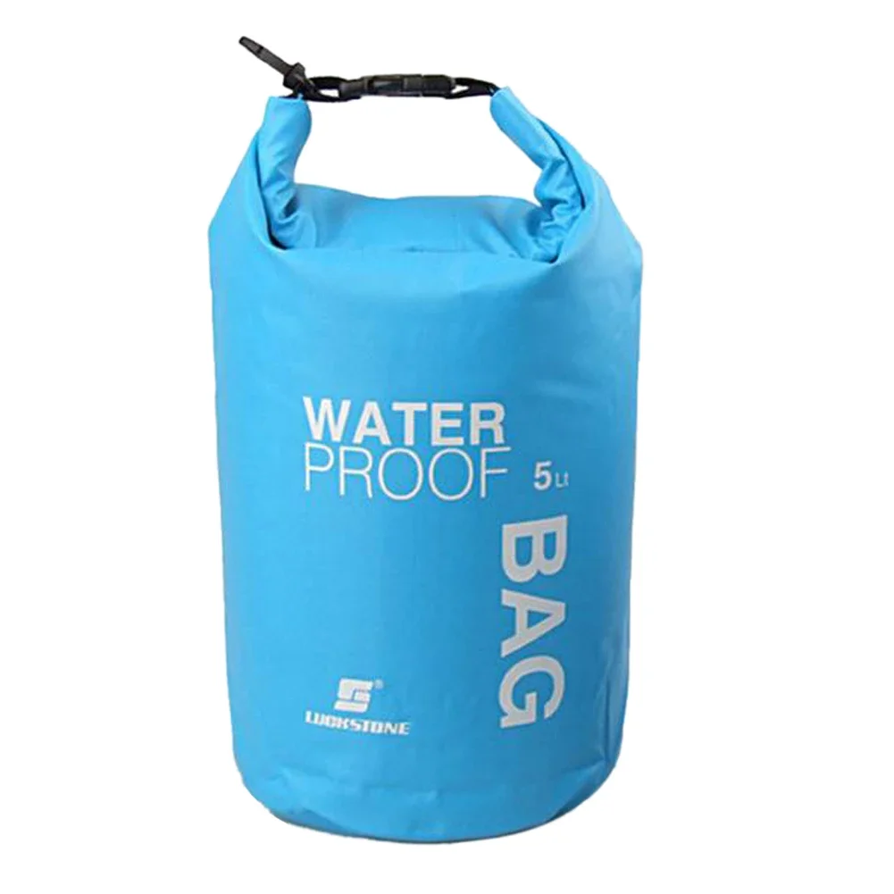 5-литровый водонепроницаемый мешок для сушки, сумка, каноэ, каякинг, кемпинг, сплав по плоту, Пеший туризм - 5