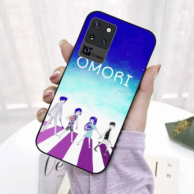 Omori Game Fanart Чехол для телефона Samsung A91 S10lite2020 A73 A72 A53 A52 A30 A12 - 5