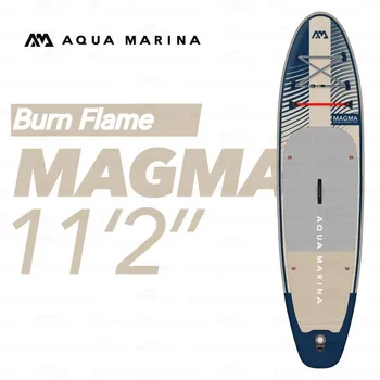 AQUA MARINA-MAGMA 3.4 м Многоборье SUP Доска Для серфинга Надувная Доска Для серфинга С Веслом Для Занятий Спортом На открытом воздухе Лонгборд С Насосом