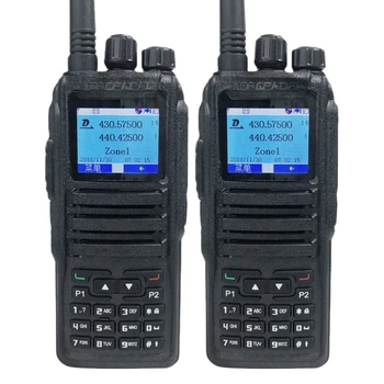 Baofeng DM-1701 dmr tier двухстороннее радио Цифровая двухдиапазонная рация 2 шт.