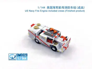 Dream Model DM0028 1/144 Пожарная машина ВМС США с экипажами (готовый продукт) (предварительно построенный самолет)