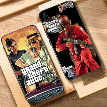 Grand Theft Auto GTA 5 Чехол Для Телефона Huawei Y9 6 7 5 Prime Enjoy 7s 7 8 Plus 7a 9e 9plus 8E Lite Psmart Shell
