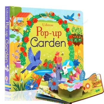 Usborne Pop Up 3D Flap Picture Английские книги для детей, сказки, книга для чтения на английском языке, обучающие игрушки Монтессори, детский подарок