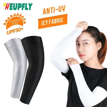 WEUPFLY 1 Пара Летних Рукавов С Защитой От Ультрафиолета Armguard Arm Sleeve Ice Tide Sleeve Солнцезащитный Крем Ice Silk Sleeve для Мужчин и Женщин