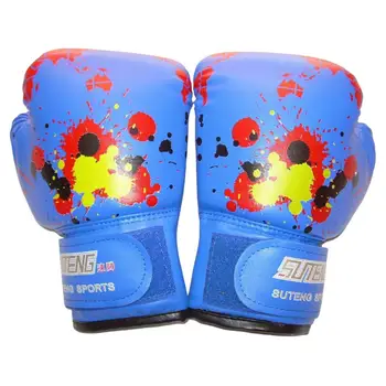 Детские боксерские перчатки Взрослые Детские Тренировочные перчатки для борьбы с мешками с песком, боксерские перчатки для смешанных единоборств, перчатки для Муай Тай