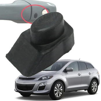 Для Mazda CX-7 Опция Бесключевого Доступа Дверная Ручка Кнопка Включения Крышка Резиновая Левая Разблокировка Получение Отпечатков пальцев 2008 2009 2010 2011