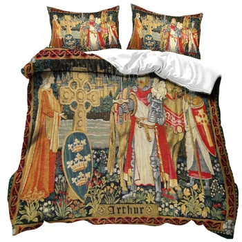 Древняя Британия, Самый Легендарный из Великих Королей, Набор Пододеяльников для пуховых одеял 