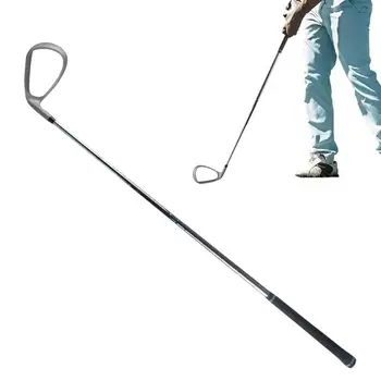 Корректор клюшки для тренировки гольфа, тренажер для разминки, палочка для тренировки, противоскользящая гибкая палочка-индикатор для улучшения игры в гольф