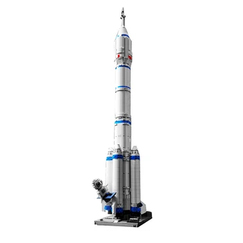 Космический запуск MOC E01000 XII Модель ракеты-носителя Строительные блоки Идеи аэрокосмической ракеты Кирпичи Развивающая игрушка Подарок на День рождения детям