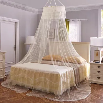 Москитные сетки Потолочные москитные сетки для дома защищают от комаров и насекомых, а элегантная спальня принцессы складывается без