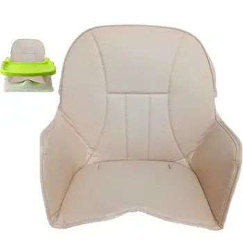Подушка для обеденного стула, детское сиденье-бустер для стола, Переносная дорожная увеличивающая подушка для стула, Кожаная защита от царапин, Легкая