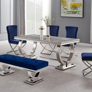 Поставщики Gmart Мебель для гостиной Металлические ножки и базовые рамы 12 мм, большие деревянные столы для рисования, Абстрактные обеденные столы