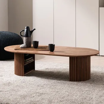 Роскошный современный журнальный столик В гостиной, Дизайнерский японский чайный столик, Минималистичный диван для завтрака, мебель для дома