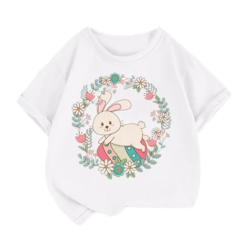 С Днем Рождения, Белая футболка с принтом Зоопарка Для мальчиков/Девочек, летняя Детская Забавная одежда в стиле Харадзюку Каваи, Маленькая Детская Y2K, Мягкая одежда, Футболка