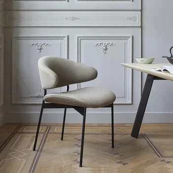Скандинавские обеденные стулья для медитации, гостиная, кухонный мобильный Современный дизайнерский стул, Удобная эргономичная мебель для дома Sillas De Comedor