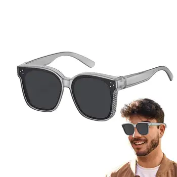Солнцезащитные очки с защитой от ультрафиолета Прямоугольные солнцезащитные очки 