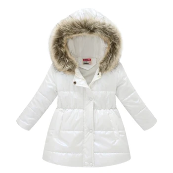 Сохраняйте тепло и выглядите стильно: теплая куртка с капюшоном для девочек на зиму с альтернативной подкладкой из пуха