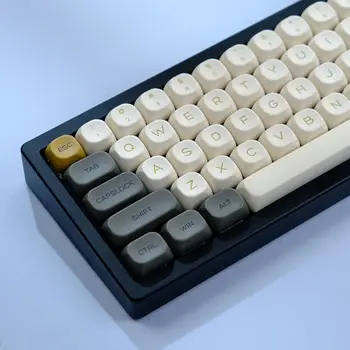 Сублимационные колпачки для клавиш с ретро-мерцанием KOA Profile PBT для механической клавиатуры MX Swith, колпачки для клавишных принадлежностей для клавиатур