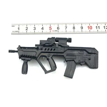 Штурмовая винтовка ТАВОР в масштабе 1/6, сборная модель пистолета, пазлы, кирпичи, военное оружие, настольная игрушка с песком, фигурка