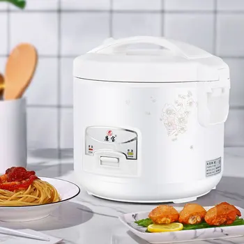 Электрическая рисоварка объемом 2 л, Электрическая машина для приготовления торта, супа, бытовая кухонная плита, Пароварка с антипригарным покрытием, Мультиварка