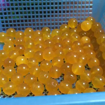 круглые бусины из желтого нефрита из натурального камня 12 мм Для изготовления ювелирных изделий Diy Браслет Ожерелье Исламский Тасбих Мусульманские Четки Аксессуары из бисера