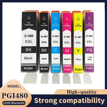 совместимый чернильный картридж PGI-480 CLI-481 PGI480 CLI481 480 481 для принтера canon PIXMA TS8140 TS8240 TS9140 TS8340