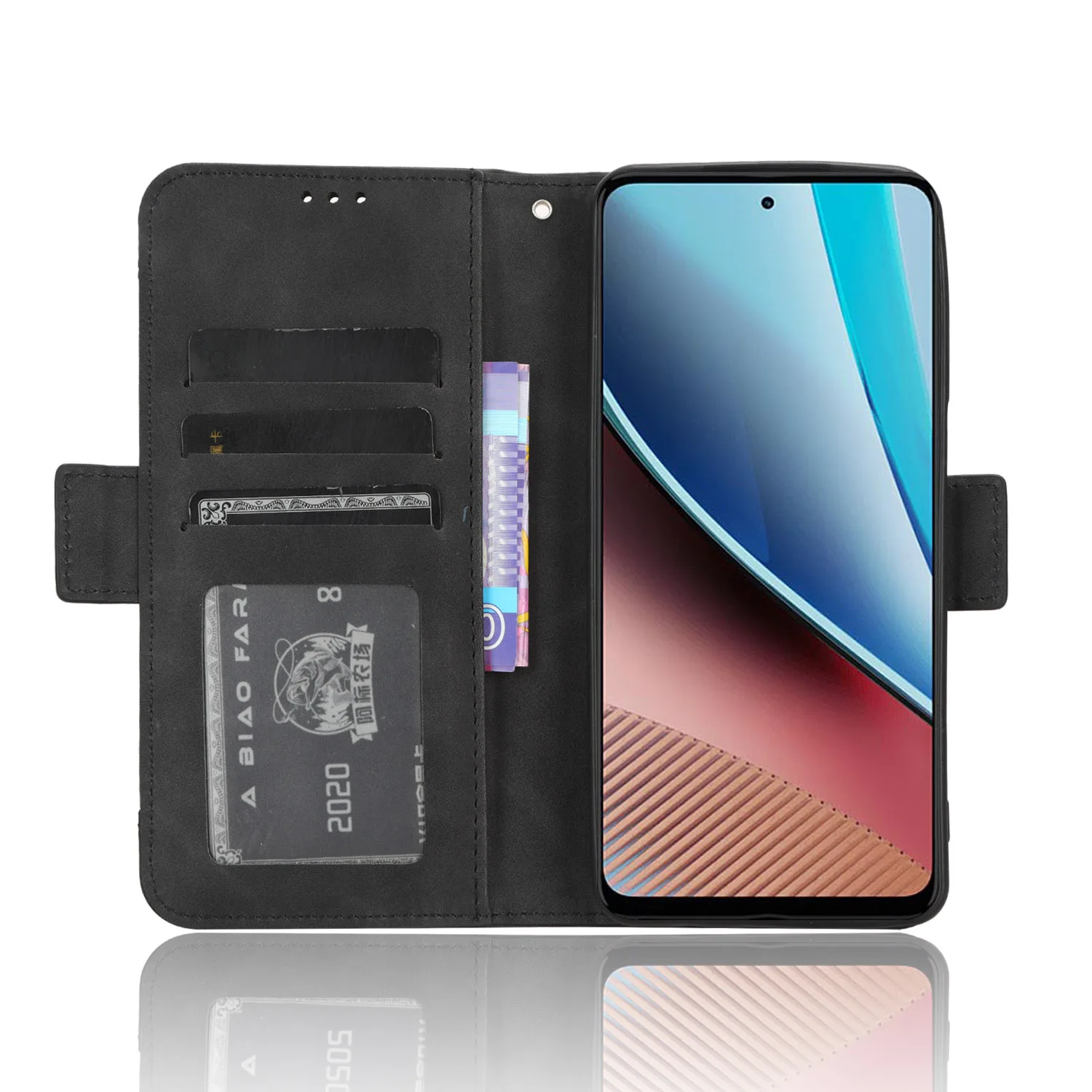 Для Motorola Moto G Stylus 5G 2023 Кожаный бумажник Премиум-класса с откидной крышкой со слотом для нескольких карт Для Moto GStylus 5G 2023 Чехол для телефона - 2