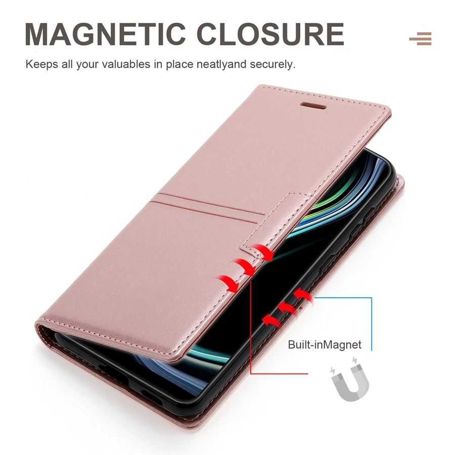 Кошелек, приятный на ощупь кожаный чехол для Samsung Galaxy A04s, магнитная откидная крышка для телефона Galaxy A04S со слотом для карт памяти - 2