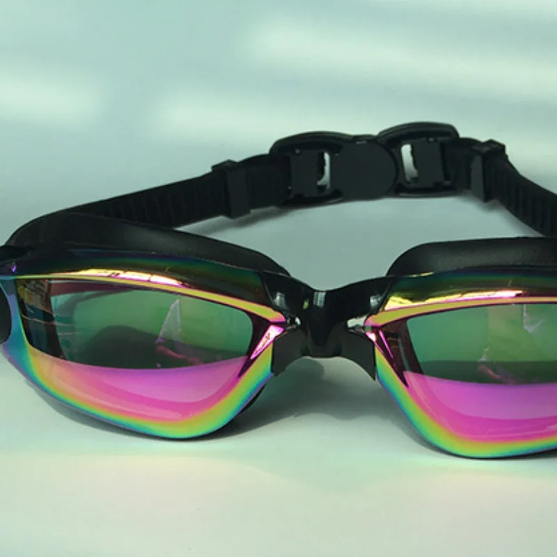 Плавательные очки для прохладных и удобных профессиональных соревнований Очки для плавания С Гальваническим покрытием Зеркало для плавания Очки для дайвинга - 1