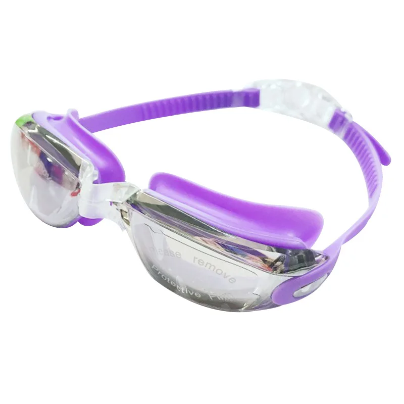 Плавательные очки для прохладных и удобных профессиональных соревнований Очки для плавания С Гальваническим покрытием Зеркало для плавания Очки для дайвинга - 2