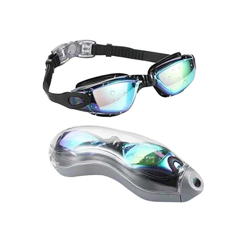 Плавательные очки для прохладных и удобных профессиональных соревнований Очки для плавания С Гальваническим покрытием Зеркало для плавания Очки для дайвинга - 4