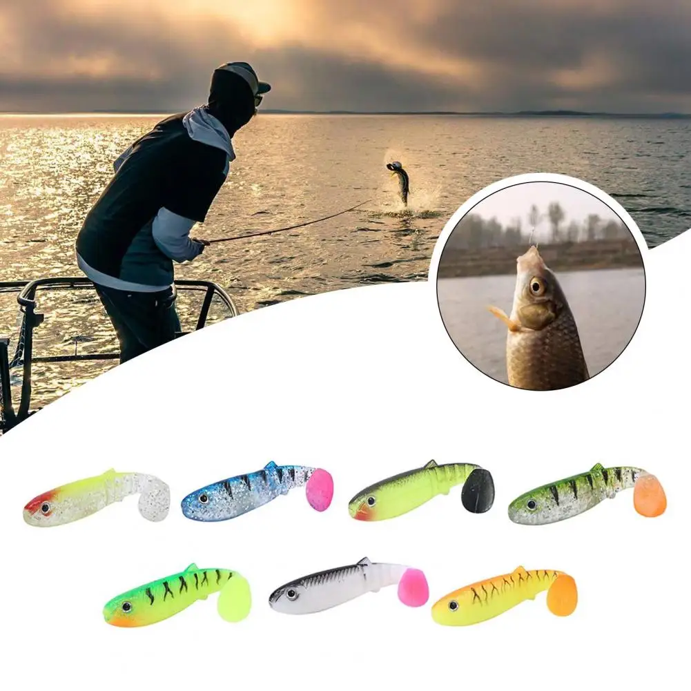 Рыболовная приманка 5шт 9 см / 5,8 г, соблазнительная 3D-симуляция, имитация рыбьего глаза, реалистичная рыбалка, морская рыбалка, Мягкая приманка, рыбалка на открытом воздухе - 1