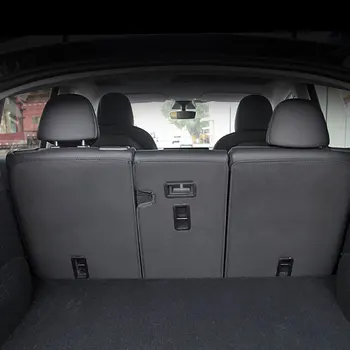 1 комплект Подходящей подушки для спинки сиденья багажника, Кожаная подушка для багажника, Детали для модификации интерьера, автомобильный чехол для Tesla Model Y