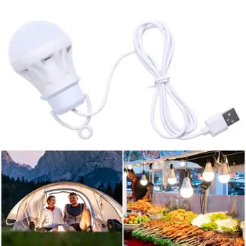 USB-светильник, светодиодные лампы, портативное освещение для учебы студентов, настольная лампа, книжный светильник, рыбалка на открытом воздухе, пешие прогулки, ночник, освещение