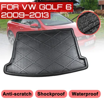 Автомобильный коврик Ковер для VW Golf 6 2009-2013 Защита заднего багажника от грязи