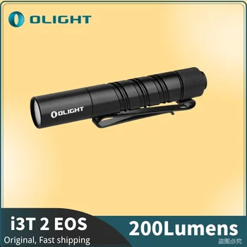 Маленький EDC-фонарик Olight i3T 2 EOS мощностью 200 люмен с батарейкой AAA