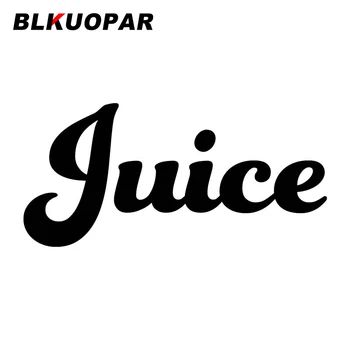 Наклейка для автомобиля BLKUOPAR Juice, Забавная Креативная Наклейка, Индивидуальное Украшение для холодильника, кондиционера, Виниловая пленка для автомобиля