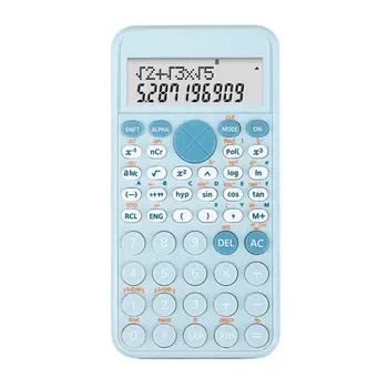 Настольный калькулятор Ручной 10-значный 2-строчный Настольный калькулятор с большим ЖК-дисплеем Симпатичный настольный Ручной калькулятор