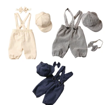 Реквизит для фотосъемки новорожденных, униформа, шляпа, одежда для позирования, одежда для вечеринки в душе, фотосессия